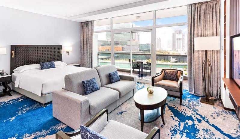 Sea view family room and sofa bed